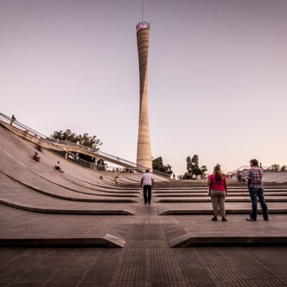 Córdoba Cultural Centre features an undulating roof that people can walk across