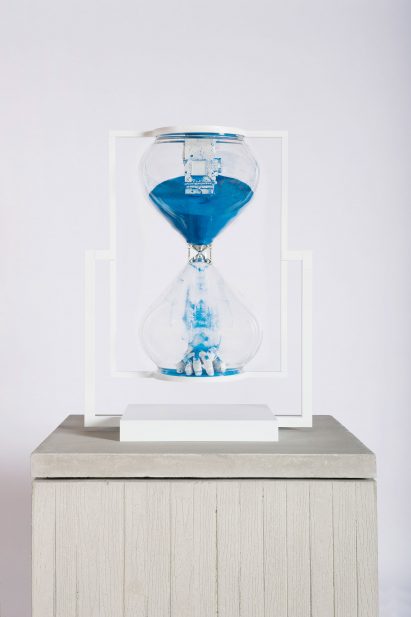 Daniel Arsham's Installation, Hourglass, at the High Museum of Art
