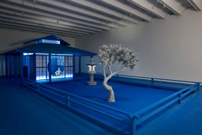 Daniel Arsham's Installation, Hourglass, at the High Museum of Art
