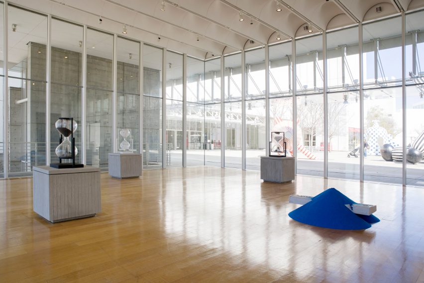 Daniel Arsham's Installation, Hourglass, at the High Museum of Art