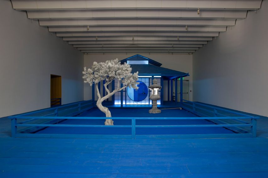 Daniel Arsham's Installation, Hourglass, at the High Museum of Art