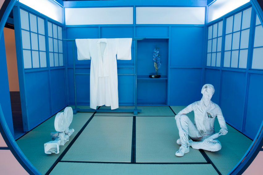 Daniel Arsham's Installation, Hourglass, at the High Museum of Art