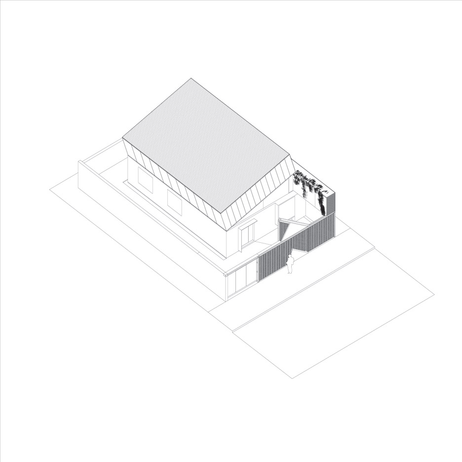 Plan for Casa Lautar by Felipe Alarcón CarreñoP