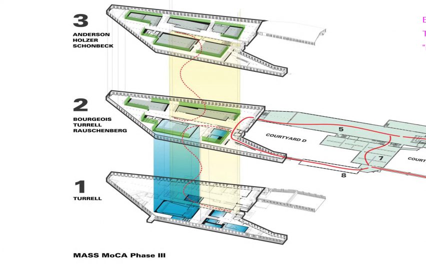 Plan of Bruner/Cott's MASS MoCA Extension
