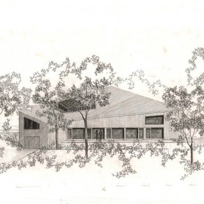 Sketch by Frank Gehry