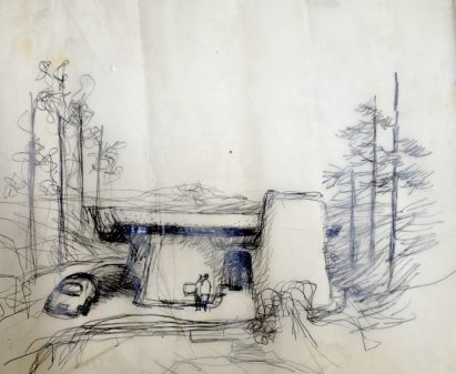 Drawing by Frank Gehry