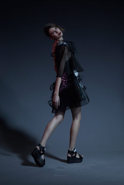 First dress made with graphene by Cute Circuit