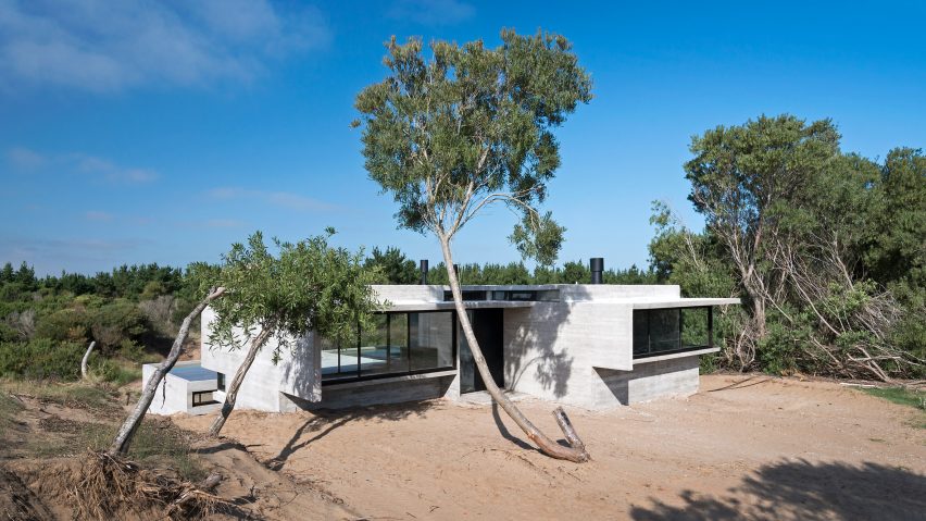House in the Dune by Luciano Kruk arquitectos