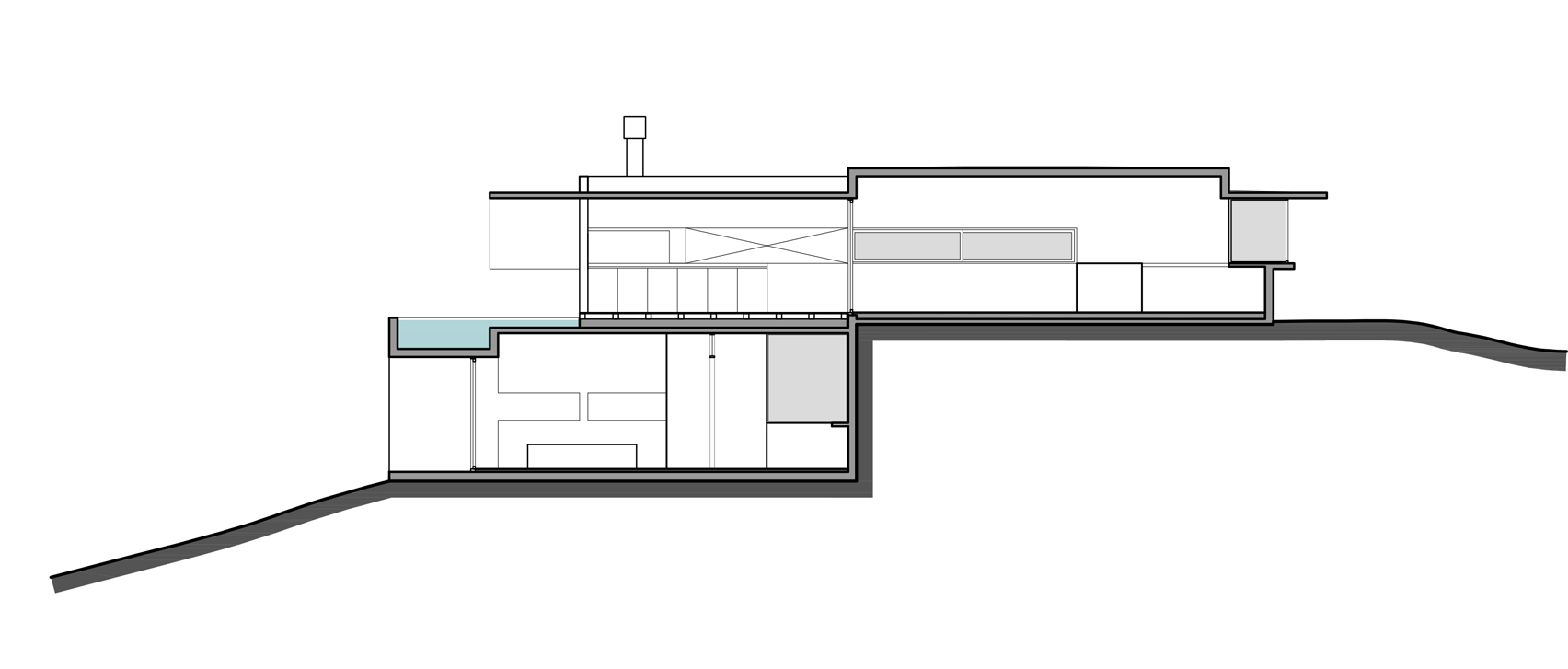 House in the Dune by Luciano Kruk arquitectos