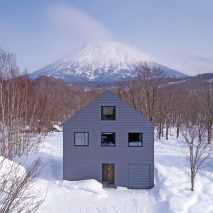 Stripped-back holiday chalet by Florian Busch is set at the foot of Mount Yōtei in Japan
