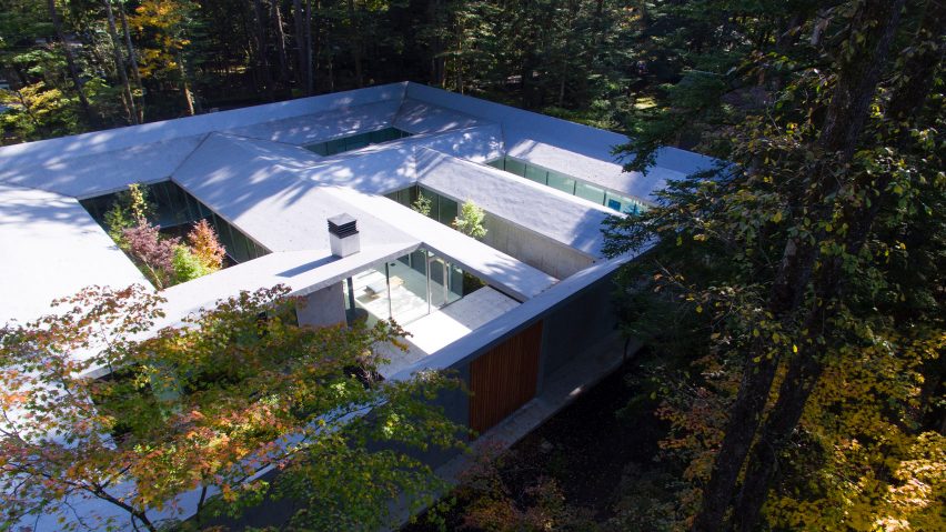 It is a Garden house by Megumi Matsubara & Hiroi Ariyama
