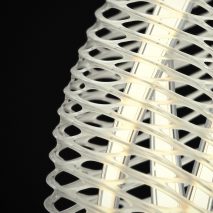 Ross Lovegrove uses flexible OLED panels to create two new lights for LG Display