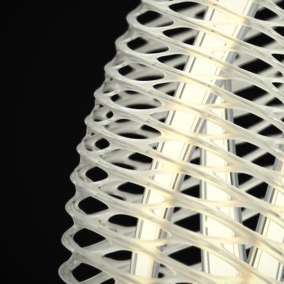 Ross Lovegrove uses flexible OLED panels to create two new lights for LG Display