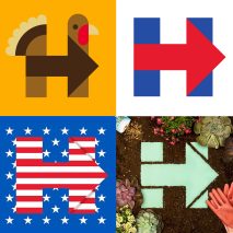 Trump may have won “not in spite of his terrible design work, but because of it” says Hillary Clinton’s logo designer