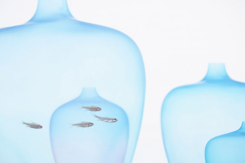 Milan: Jellyfish vase by Nendo
