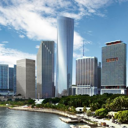 KPF's Skyscraper at One Bayfront Plaza in Miami