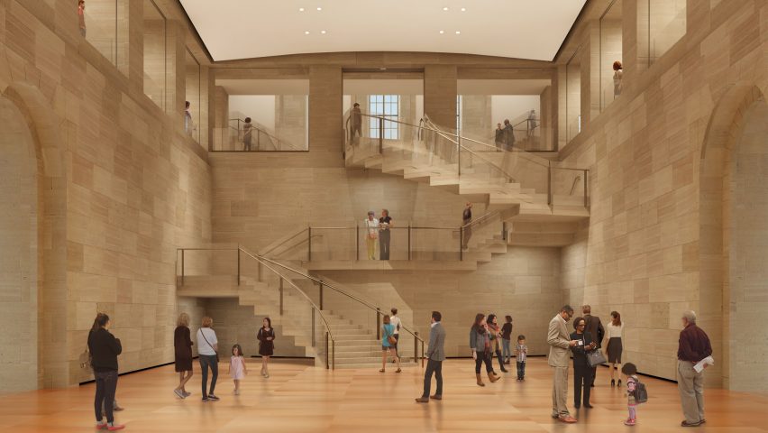 Frank Gehry expansion at the Philadelphia Museum of Art
