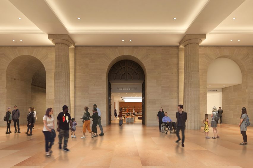 Frank Gehry expansion at the Philadelphia Museum of Art