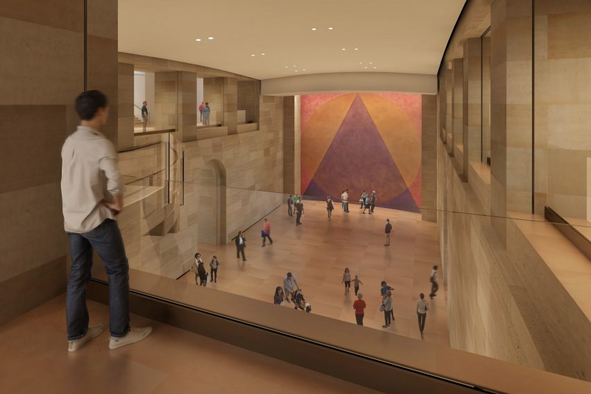 Frank Gehry expansion at the Philadelphia Museum of Art