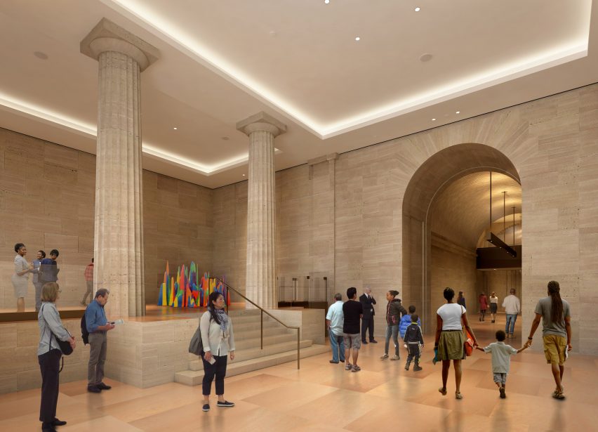 Frank Gehry expansion at the Philadelphia Museum of Art
