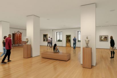Frank Gehry expansion at the Philadelphia Museum of Art