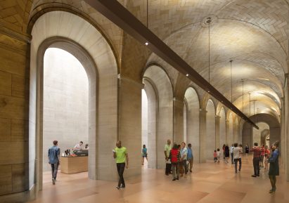 Frank Gehry expansion at the Philadelphia Museum of Art
