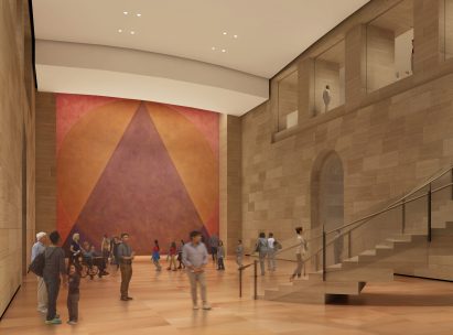 Frank Gehry expansion at the Philadelphia Museum of Art