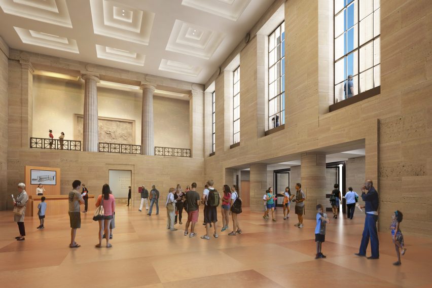 Frank Gehry expansion at the Philadelphia Museum of Art