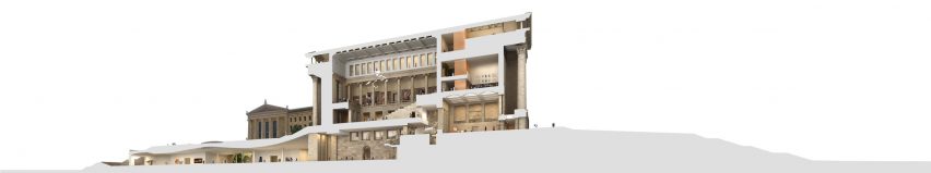 Frank Gehry expansion at the Philadelphia Museum of Art