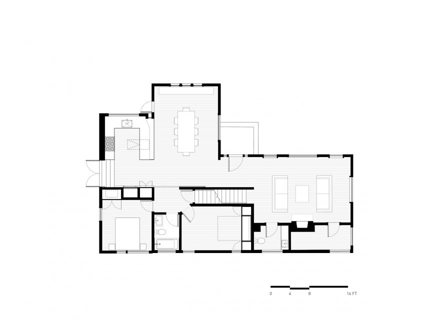 Plan of A-to-Z House by SAW