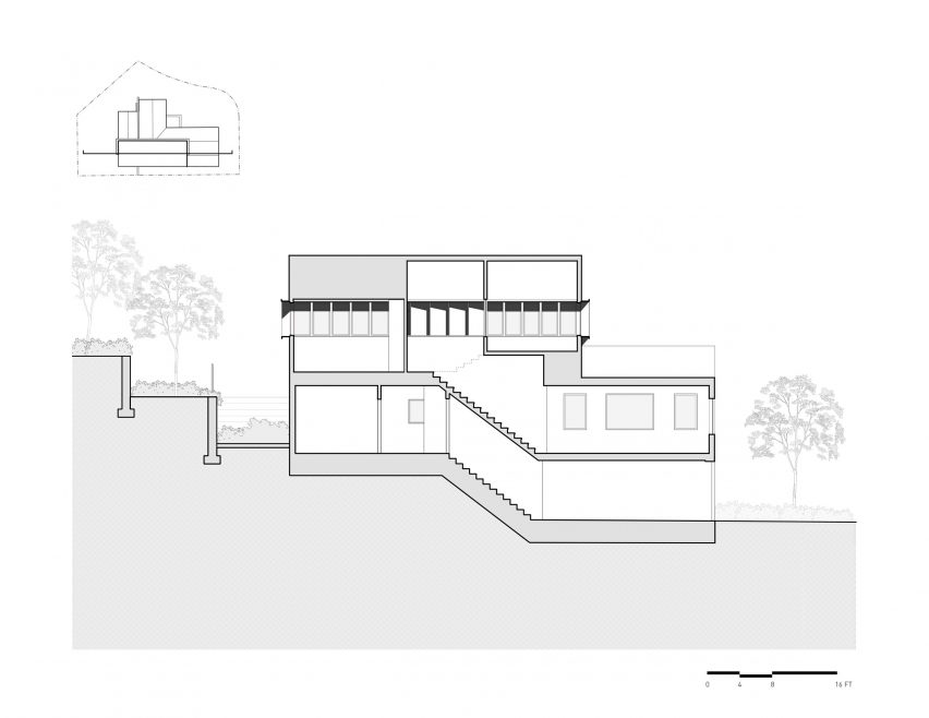 Section of A-to-Z House by SAW