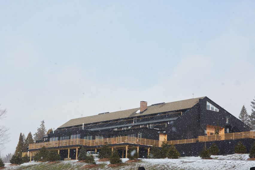 Scribner's Catskill Lodge renovated by Studio Tack