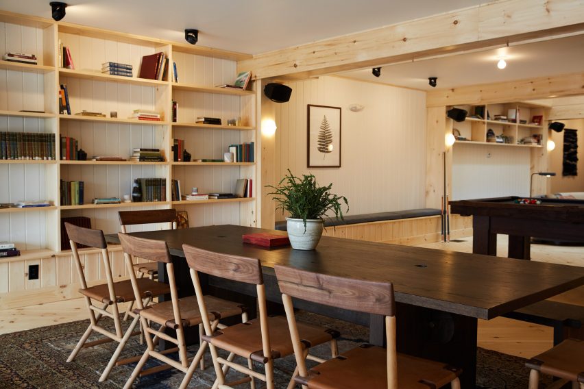 Scribner's Catskill Lodge renovated by Studio Tack