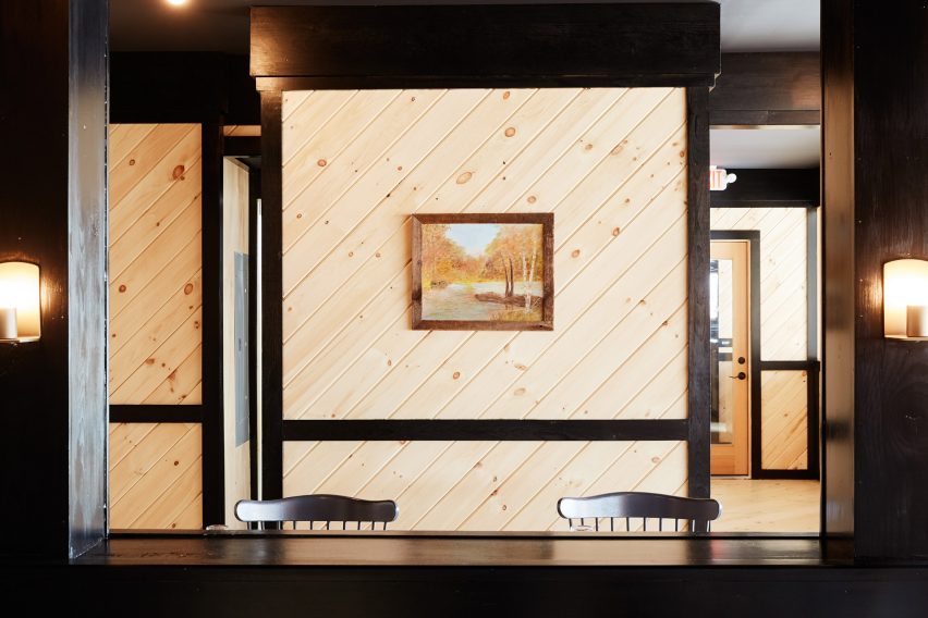 Scribner's Catskill Lodge renovated by Studio Tack