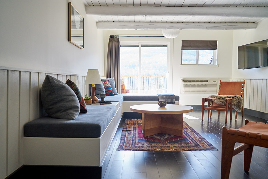 Scribner's Catskill Lodge renovated by Studio Tack