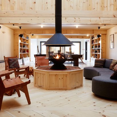 Scribner's Catskill Lodge renovated by Studio Tack