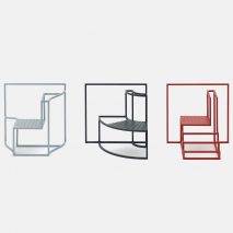 Andrea Ponti models chair series on Hong Kong’s urban architecture