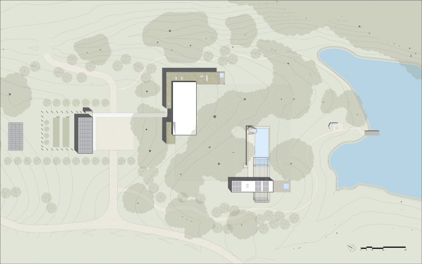 Site Sonoma Residence by Turnbull Griffin Haesloop Architects, photograph by Matthew Millman