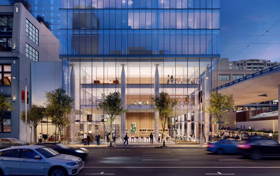 555 Howard Tower, Renderings by Steelblue, Architecture by Renzo Piano Building Workshop in collaboration with Mark Cavagnero Associates