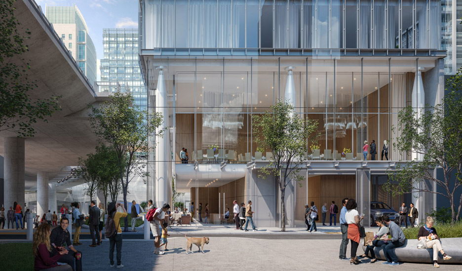 555 Howard Tower, Renderings by Steelblue, Architecture by Renzo Piano Building Workshop in collaboration with Mark Cavagnero Associates
