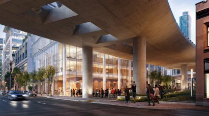 555 Howard Tower, Renderings by Steelblue, Architecture by Renzo Piano Building Workshop in collaboration with Mark Cavagnero Associates