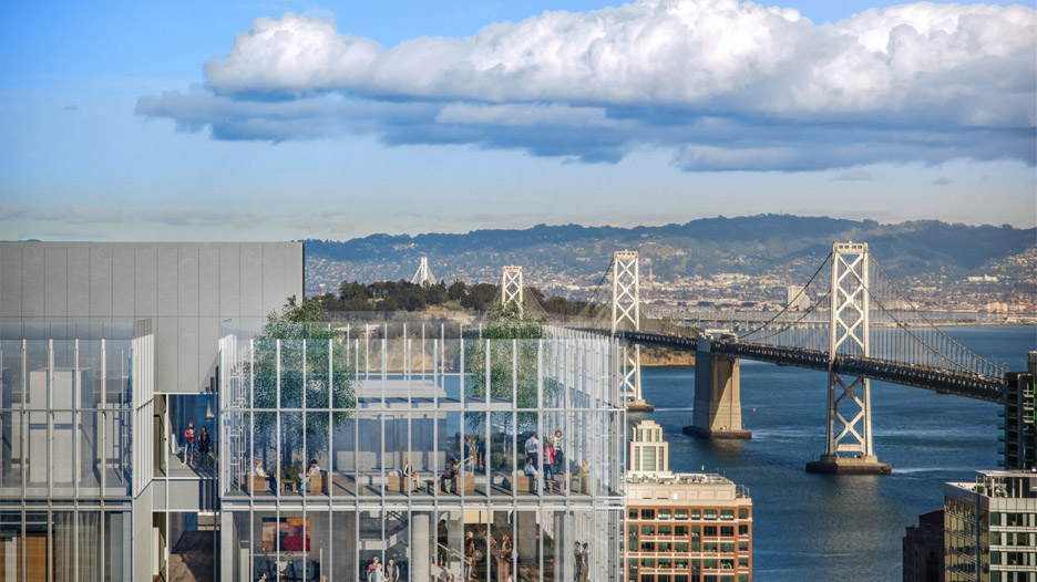 555 Howard Tower, Renderings by Steelblue, Architecture by Renzo Piano Building Workshop in collaboration with Mark Cavagnero Associates