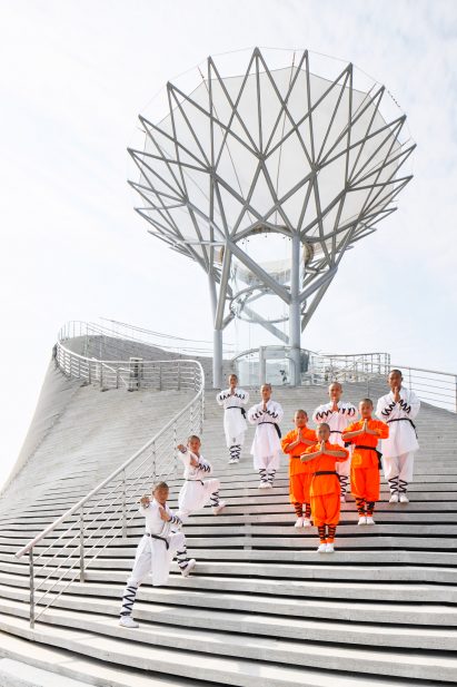 The Shaolin Flying Monks theatre by Mailitis Architects