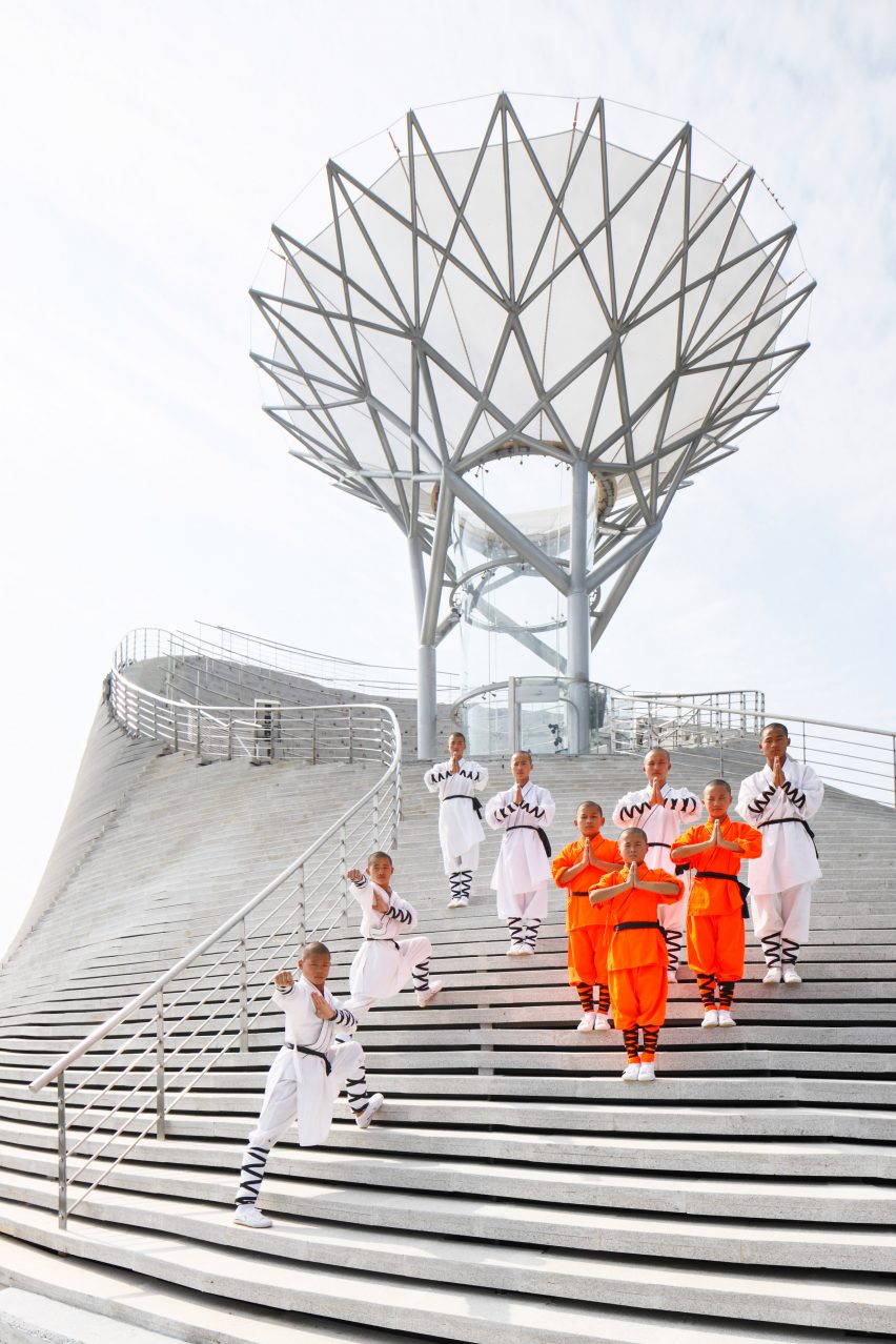 The Shaolin Flying Monks theatre by Mailitis Architects