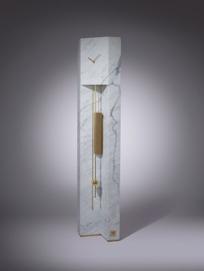 Milan: Time Machine grandfather clock by Lee Broom