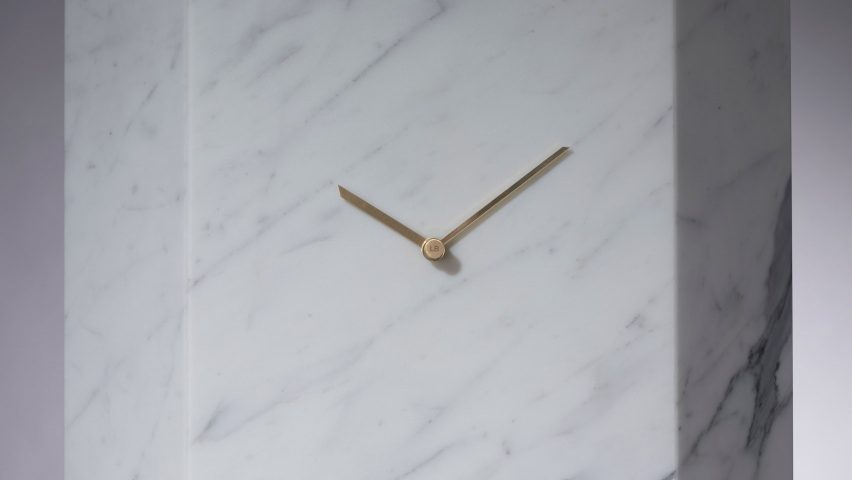 Milan: Time Machine grandfather clock by Lee Broom