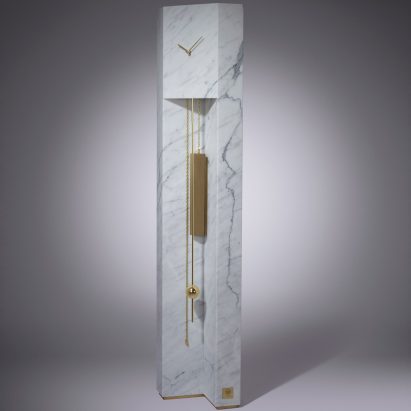 Milan: Time Machine grandfather clock by Lee Broom