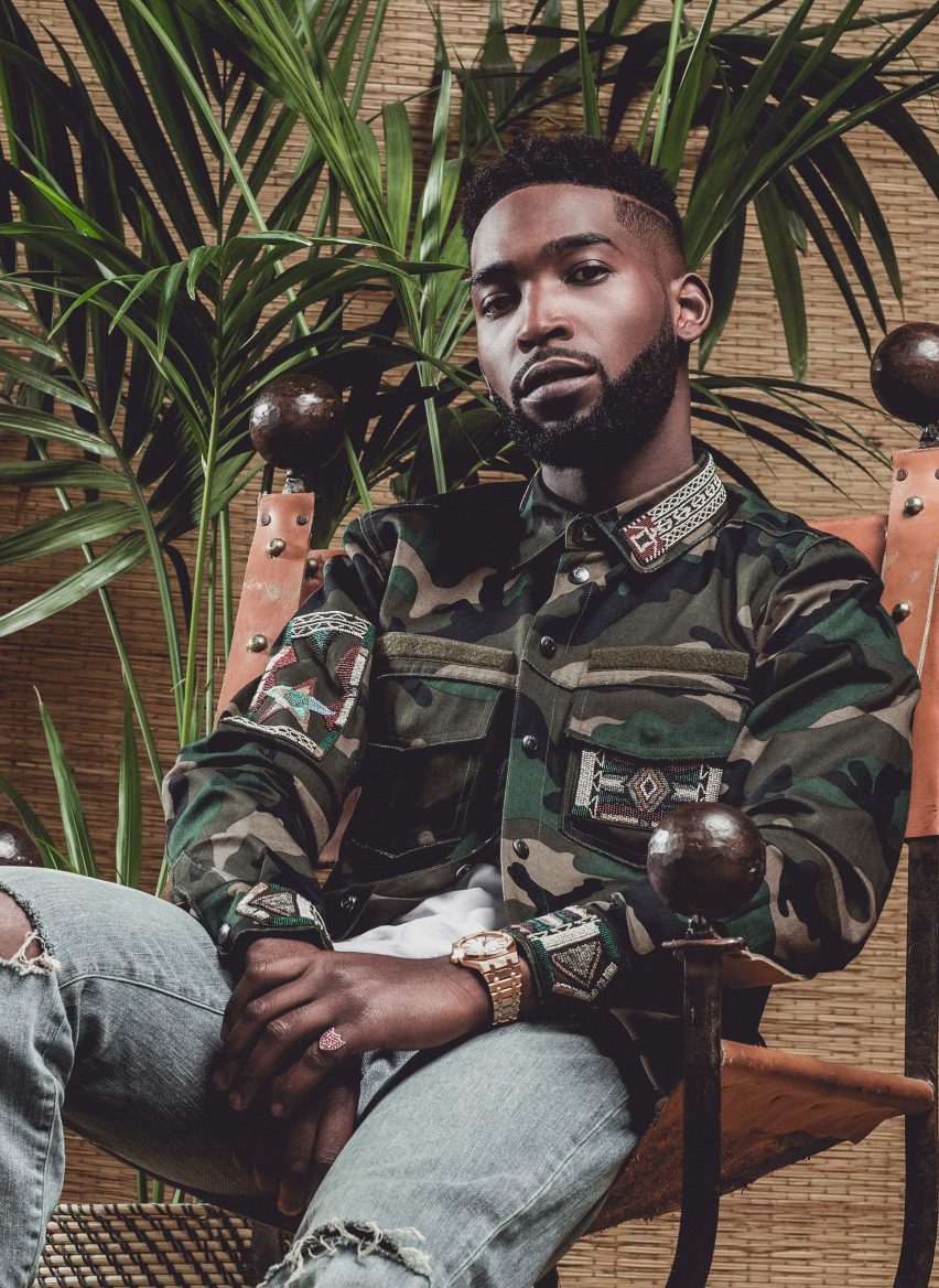 Portrait of Tinie Tempah by Jamie Kendrick