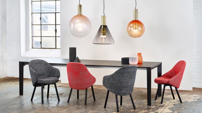 TON launches Alba chair based on shape of folded leaves