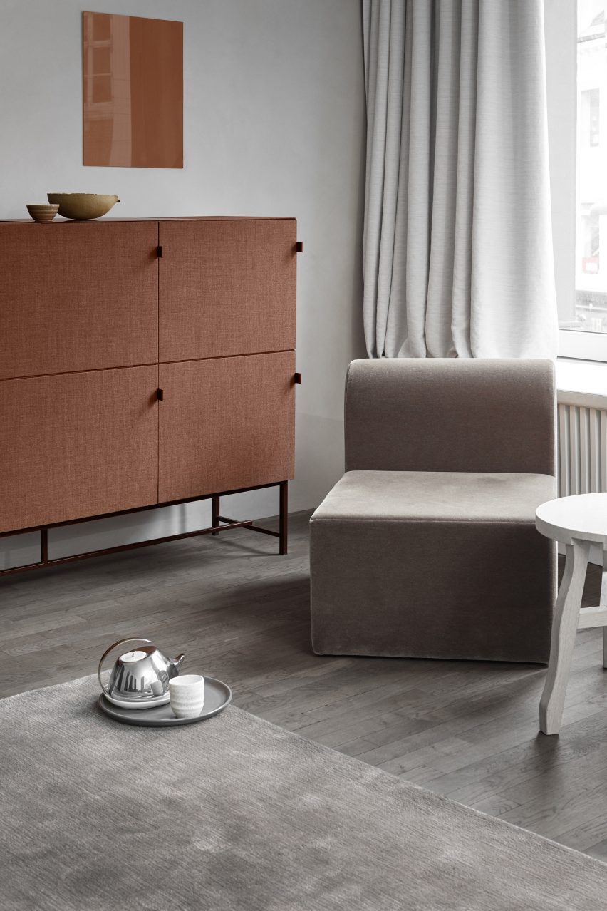 Tone cabinets by Norm Architects for Zilenzio